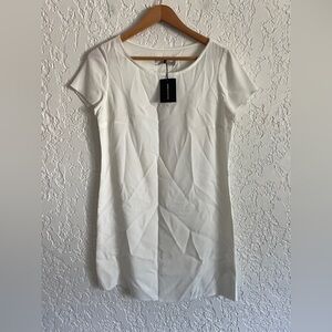 Zadig & Voltaire Raw Edge Embellished Shift Dress - M